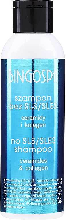 Шампунь для волосся, з колагеном - BingoSpa Without SLES/SLS Collagen Shampoo — фото N1