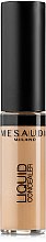 Духи, Парфюмерия, косметика Жидкий консилер - Mesauda Milano Rectangular Liquid Concealer 