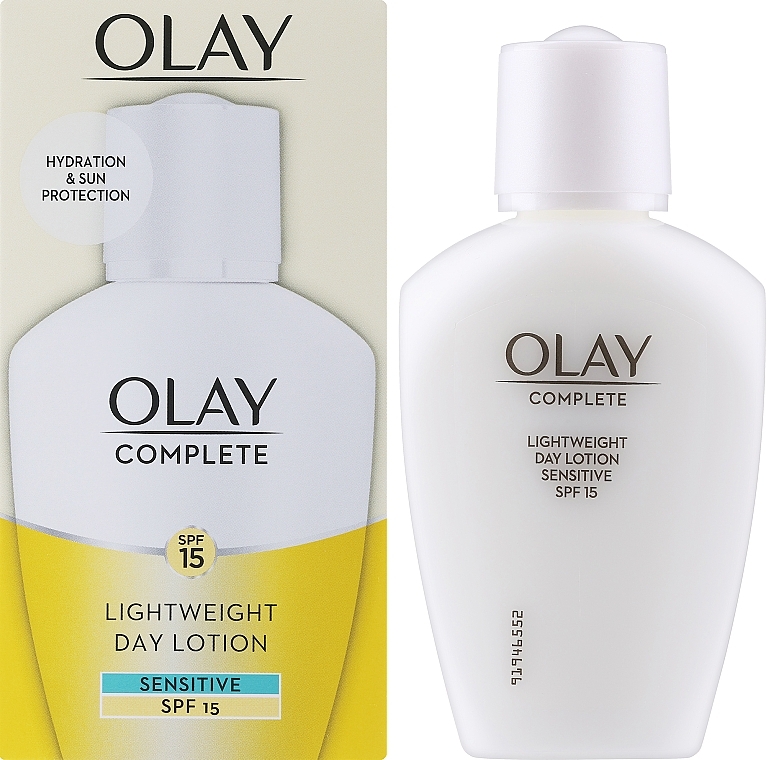 Флюид с алоэ вера для кожи лица - Olay Complete Multi-Layered Technology Sensitive Lotion — фото N2