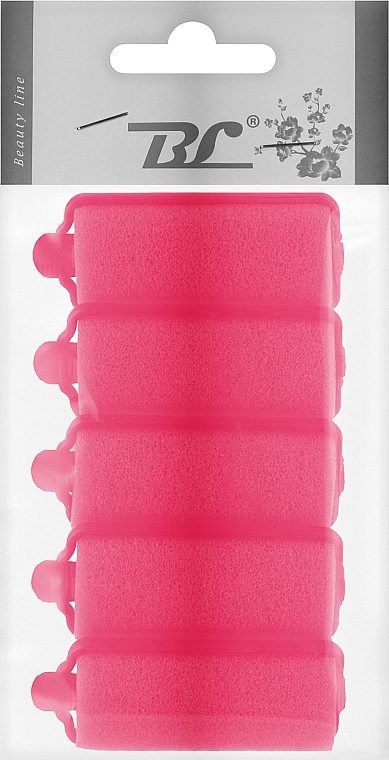 Бигуди для волос, 412425, розовые - Beauty Line — фото N1