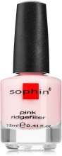 Парфумерія, косметика Засіб для заповнення нерівностей нігтів - Sophin Ridgefiller Pink