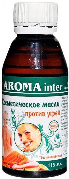 Масло "Против угревой сыпи" - Aroma Inter — фото N1
