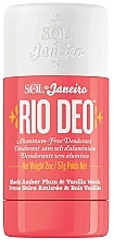 Духи, Парфюмерия, косметика Дезодорант-стик - Sol De Janeiro Rio Deo Aluminum-Free Deodorant Cheirosa