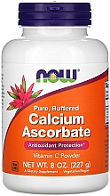 Аскорбат кальция, 227г - Now Foods Pure Buffered Calcium Ascorbate Vitamin C Powder — фото N1