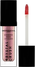 УЦЕНКА Блеск для губ с сиянием - Dermacol Crystal Crush Diamond Shine Lip Gloss * — фото N1