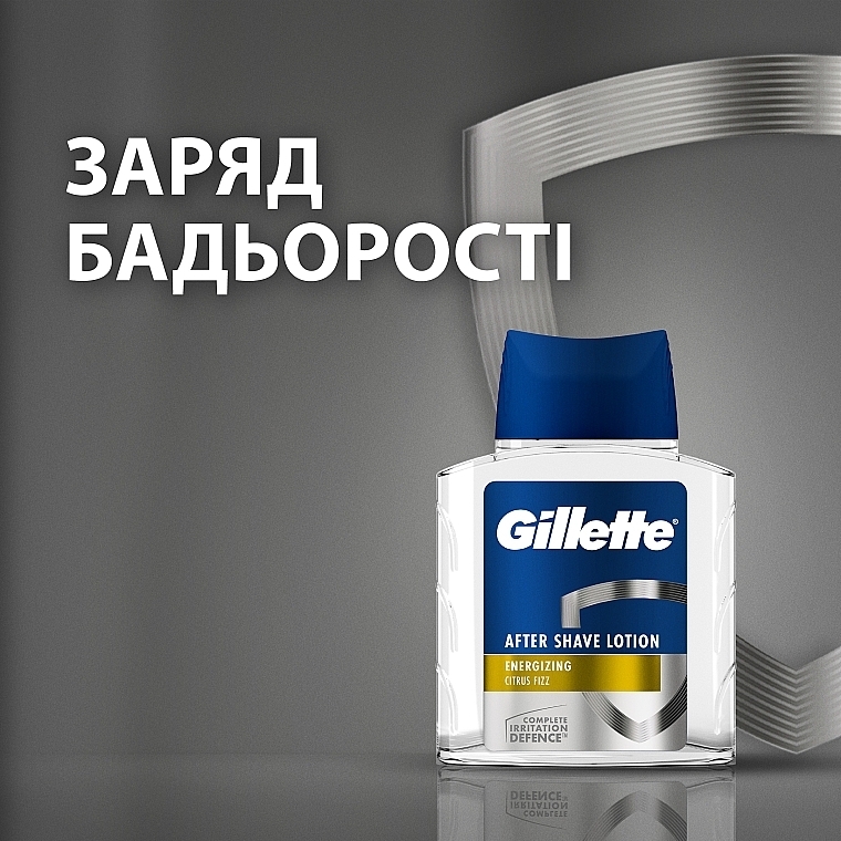 Лосьон после бритья - Gillette Series After Shave Splash Energizing Citrus Fizz — фото N3