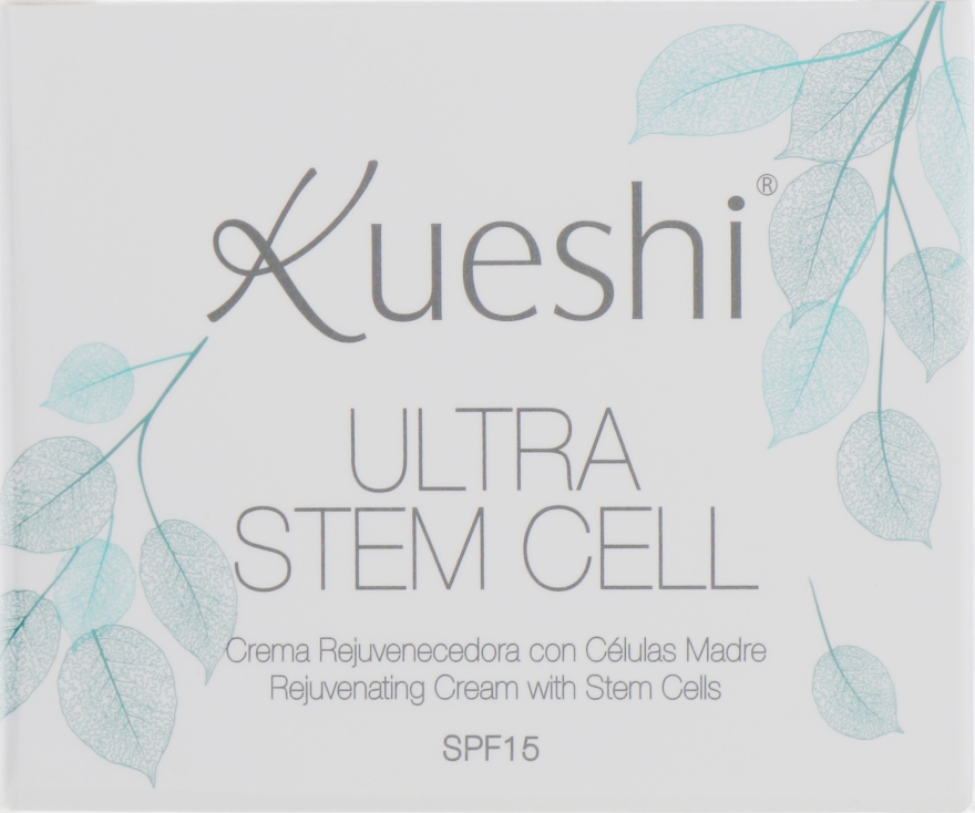 Крем для обличчя, відновлювальний - Kueshi Ultra Stem Cell Celulas Madre Spf 15 — фото N1