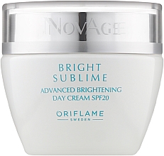 Осветляющий дневной крем для лица SPF 20 - Oriflame NovAge Bright Sublime SPF 20 — фото N1