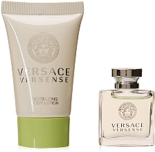 Духи, Парфюмерия, косметика Versace Versense - Набор (edt 5ml + b/l 25ml) (тестер)