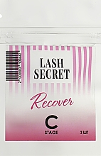 Парфумерія, косметика Набір розчинів для ламінування вій "С" - Lash Secret Stage C Recovery