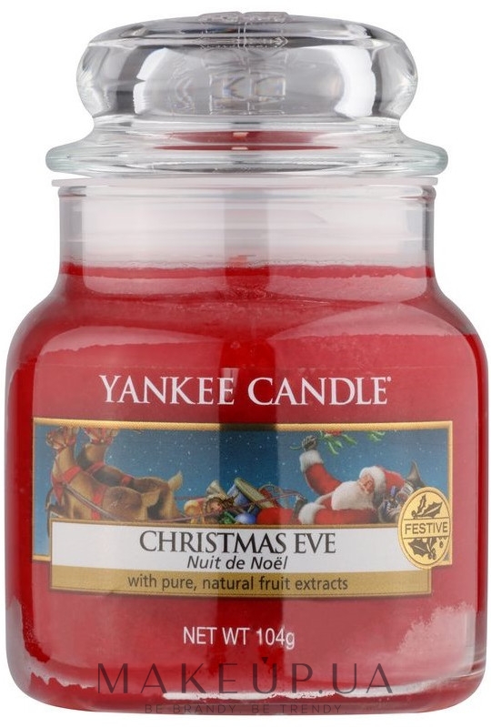 Ароматична свічка у банці "Перед Різдвом" - Yankee Candle Christmas Eve — фото 104g