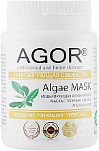Альгінатна маска "Тонізувальна свіжість" - Agor Algae Mask — фото N3