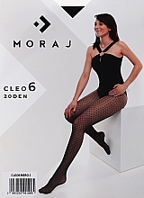 Колготки "Cleo 6", 20 den, nero - Moraj — фото N1