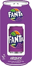Автомобільний освіжувач повітря "Фанта виноград" - Airpure Car Vent Clip Air Freshener Fanta Grape — фото N1