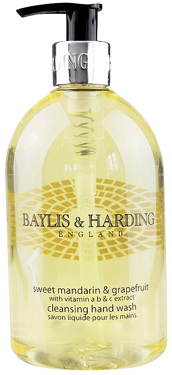 Жидкое мыло для рук - Baylis & Harding Sweet Mandarin & Grapefruit Hand Wash — фото N1