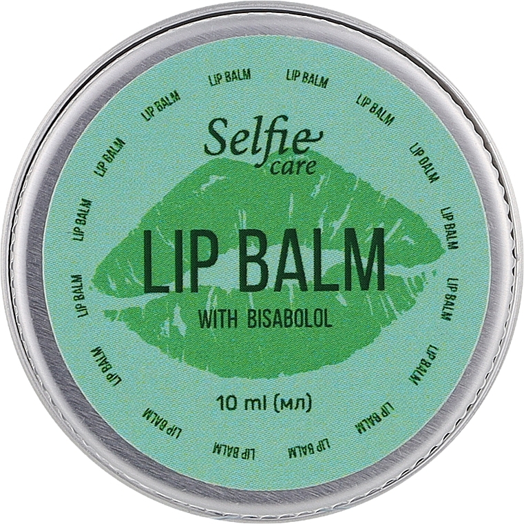 Регенеруючий та зволожуючий  бальзам для губ з Бісаболом - Selfie Care lip Bulm With Bisabolol