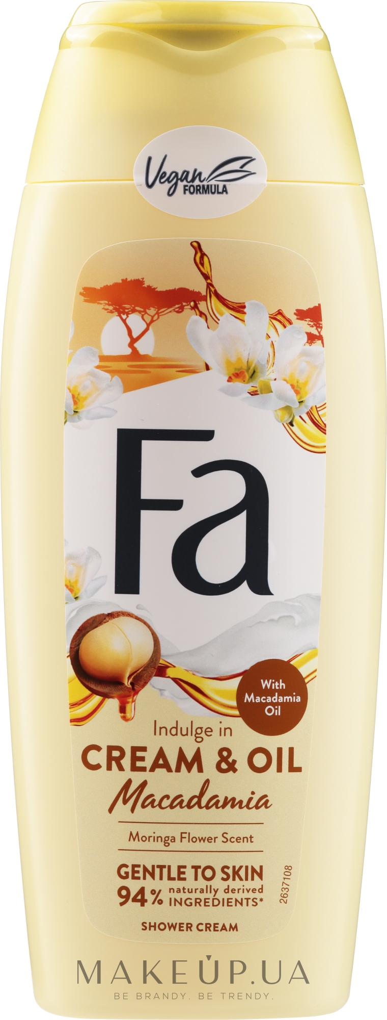 Крем для душу "Макадамія" - Fa Cream&Oil Macadamia Shower Cream — фото 400ml