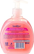 Рідке мило - Pollena Savona Familijny Rose Creamy Liquid Soap — фото N3