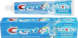 Духи, Парфюмерия, косметика Отбеливающая зубная паста - Crest Complete Plus Whitening Scope Cool Peppermint