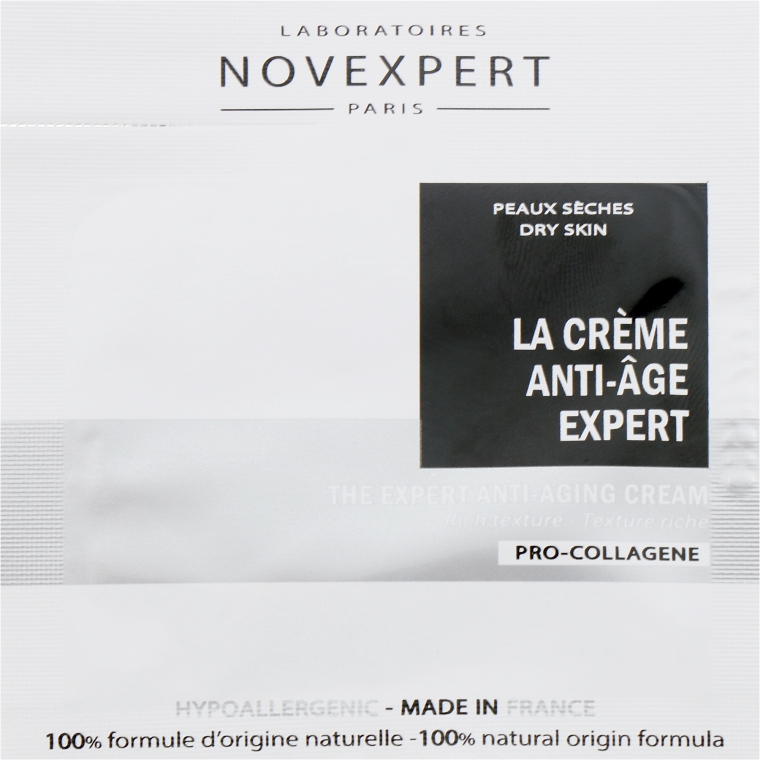 Крем для обличчя регенерувальний проти зморщок - Novexpert Pro-Collagen The Expert Anti-Aging Cream (пробник)