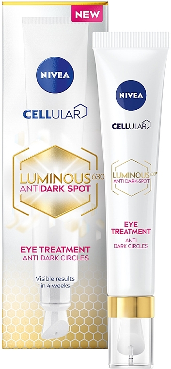 УЦІНКА Крем для шкіри навколо очей проти темних кіл - NIVEA Luminous 630 Anti Spot Eye Cream * — фото N1