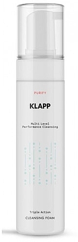 Очищувальна пінка потрійної дії - Klapp Triple Action Cleansing Foam — фото N1