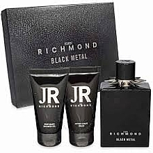 John Richmond Black Metal - Набір (edp/100ml + b/l/50ml + sh/g/50ml) — фото N2