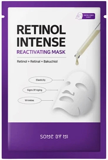 Интенсивная маска для лица с ретинолом - Some By Mi Retinol Intense Reactivating Mask — фото N1
