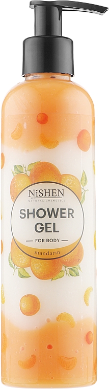 Гель для душу "Мандарин" - Nishen Shower Gel — фото N1