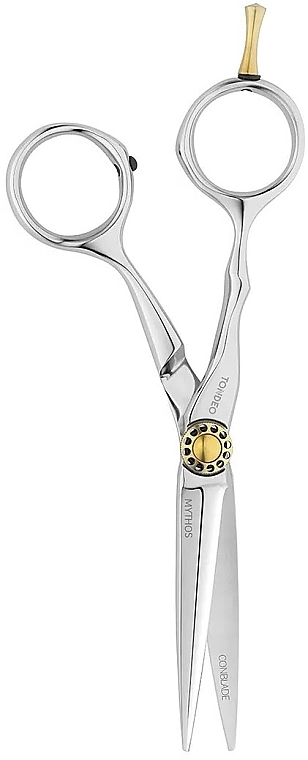 Ножницы парикмахерские прямые, 90012, для левшей - Tondeo Premium Line Mythos 5.5" Conblade Left — фото N1