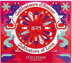 Духи, Парфюмерия, косметика Набор "Адвент-календарь", 24 продукта - L'Occitane Cultivators Of Love Advent Calendar