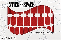 Духи, Парфюмерия, косметика Дизайнерские наклейки для ногтей "Red mani" - StickersSpace 