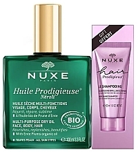 Духи, Парфюмерия, косметика Набор - Nuxe Huile Prodigieuse Neroli (oil/100ml + shm/30ml)