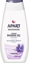 Крем-гель для душу "Фіалка" - Apart Prebiotic Creamy Violet Shower Gel — фото N1