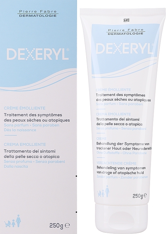 Смягчающий крем для сухой кожи - Dexeryl Cream — фото N2