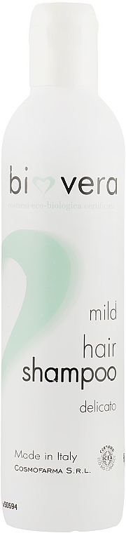 Шампунь для волос - Cosmofarma Bio Vera Mild Shampoo — фото N1