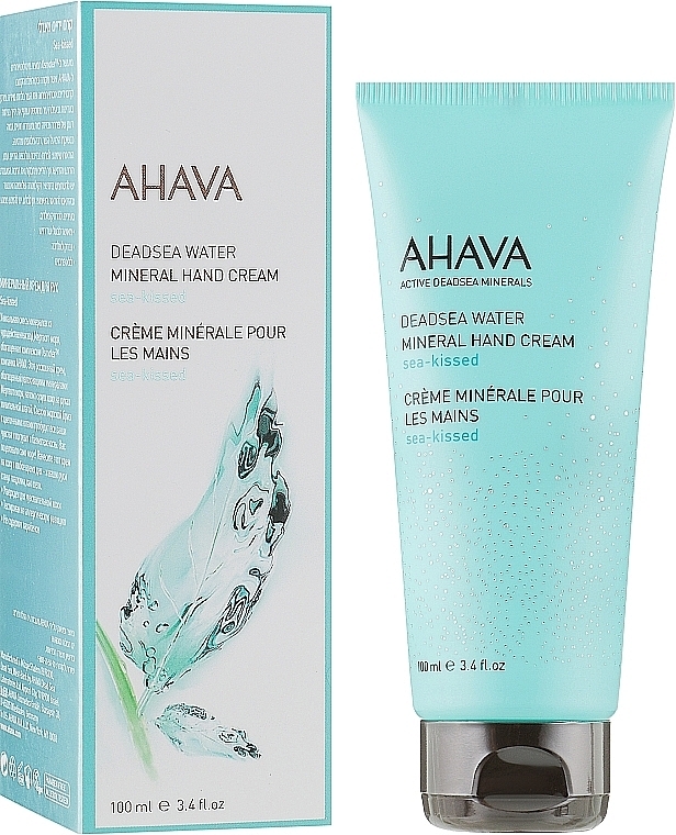 ПОДАРУНОК! Крем для рук мінеральний "Поцілунок моря" - Ahava Deadsea Water Mineral Hand Cream Sea-Kissed (пробник) — фото N1