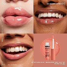 Увлажняющий блеск для губ - NYX Professional Makeup Butter Gloss Bling — фото N7