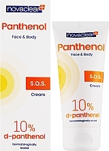 Крем після засмаги для обличчя та тіла - Novaclear Panthenol S.O.S Face Body Cream After Sunbath — фото N2