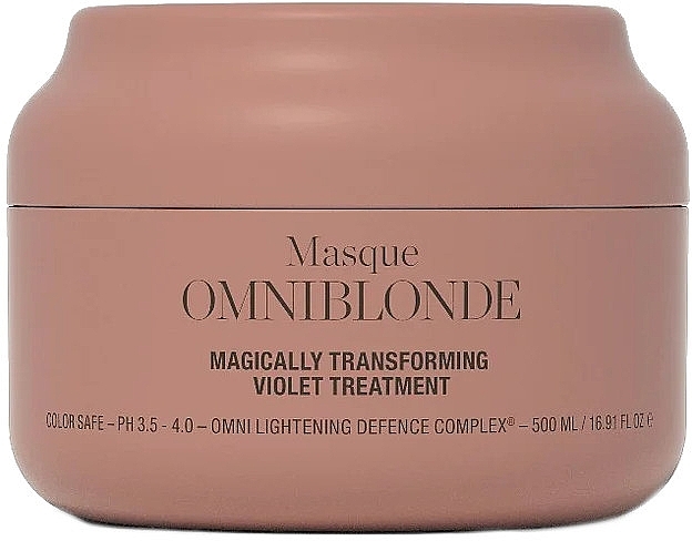 Маска для світлого волосся - Omniblonde Magically Transforming Violet Treatment Masque — фото N2