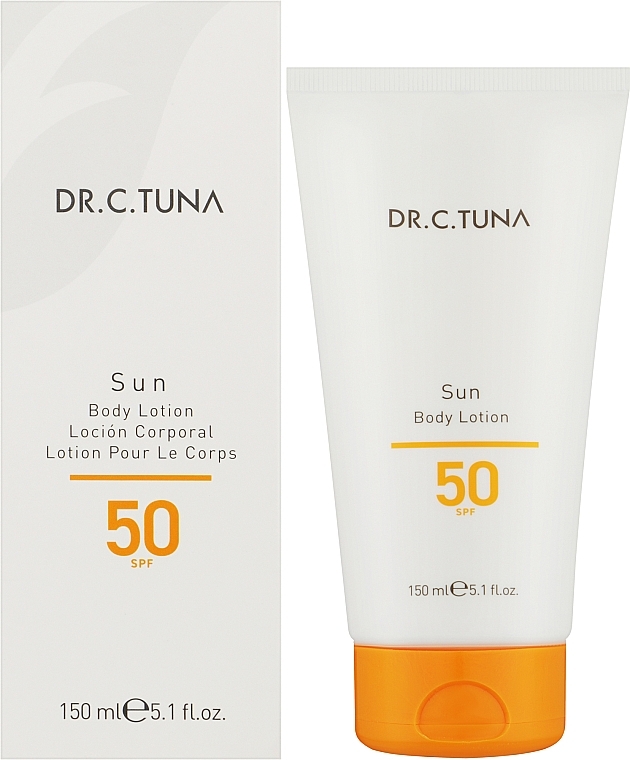 Сонцезахисний лосьйон - Farmasi Dr. C. Tuna Face & Body Sun Lotion SPF50 — фото N2