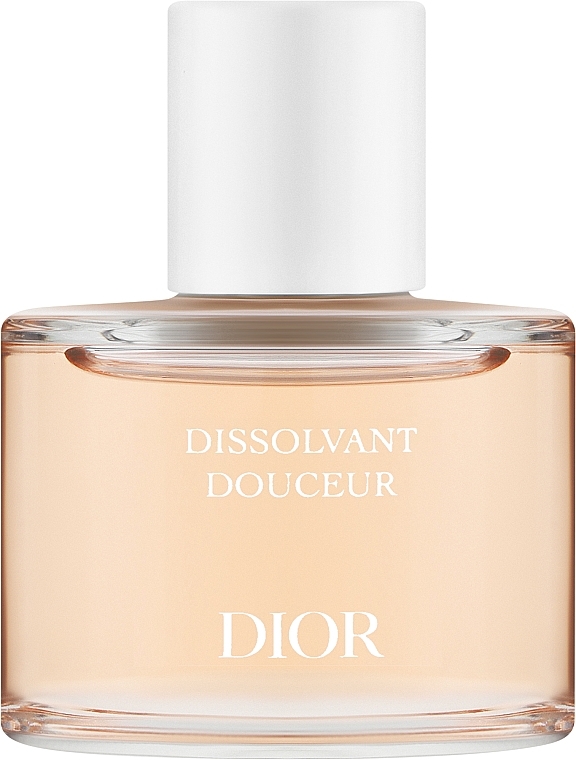 Рідина для зняття лаку - Dior Dissolvant Douceur Gentle Nail Polish Remover With Apricot Extract — фото N1