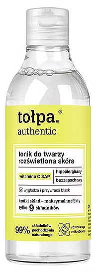 Тоник для лица "Сияющая кожа" - Tolpa Authentic — фото N1