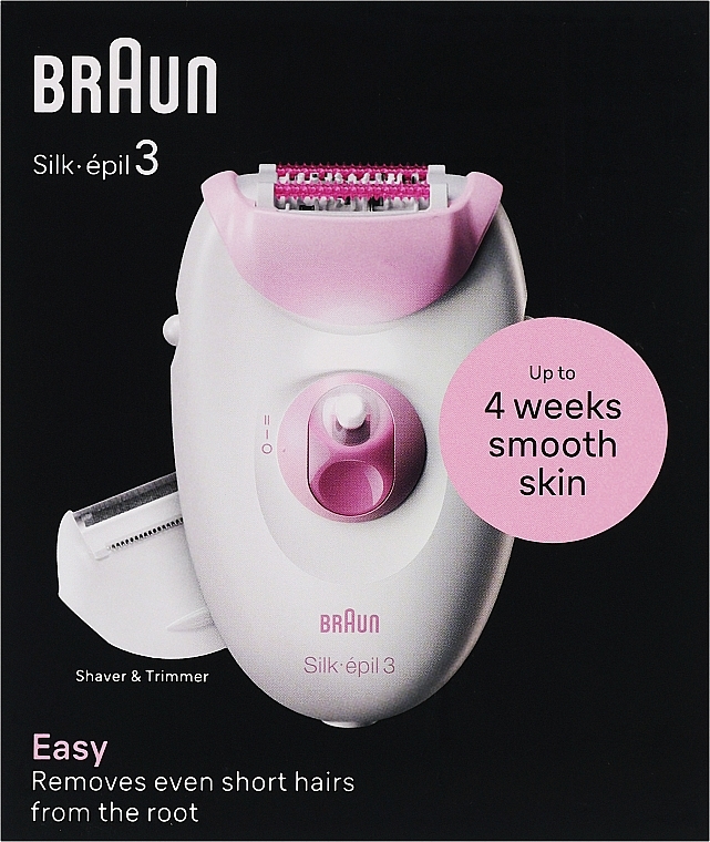 Епілятор - Braun Silk-Epil 3 SE 3-031 — фото N2