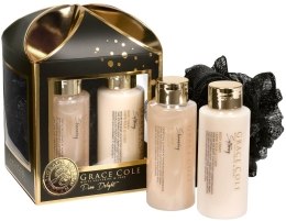 Парфумерія, косметика Набір - Grace Cole White Nectarine & Pear (sh/gel/100ml + b/cr/100ml + sponge)