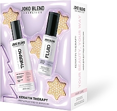 Набір новорічний для догляду за волоссям - Joko Blend Keratin Therapy  (spray/200ml + fluid/50ml) — фото N1