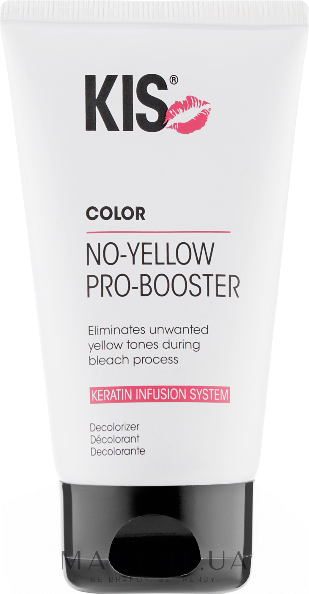 Бустер для волос - Kis Color No-Yellow-Pro Booster Keratin Infusion System — фото 75ml