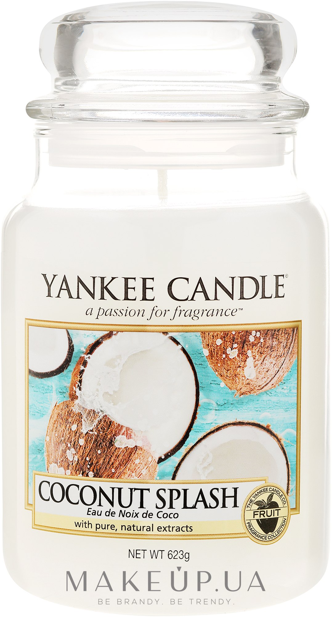 Ароматична свічка у банці - Yankee Candle Coconut Splash — фото 623g