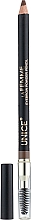 Пудровый карандаш для бровей - Unice La Femme Eyebrow Powder Pencil — фото N1