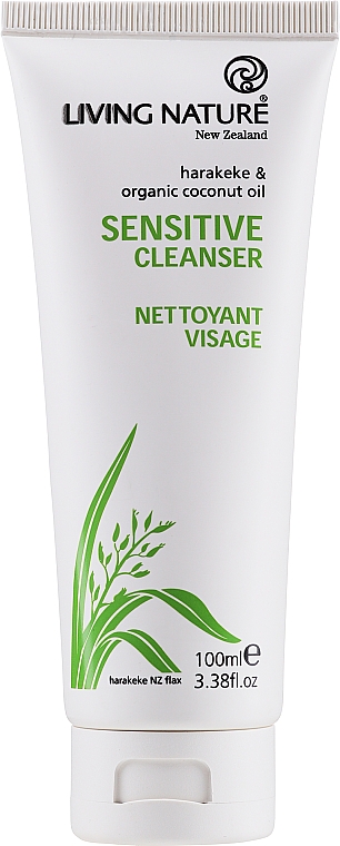Очищувальний засіб для шкіри - Living Nature Sensitive Cleanser — фото N1